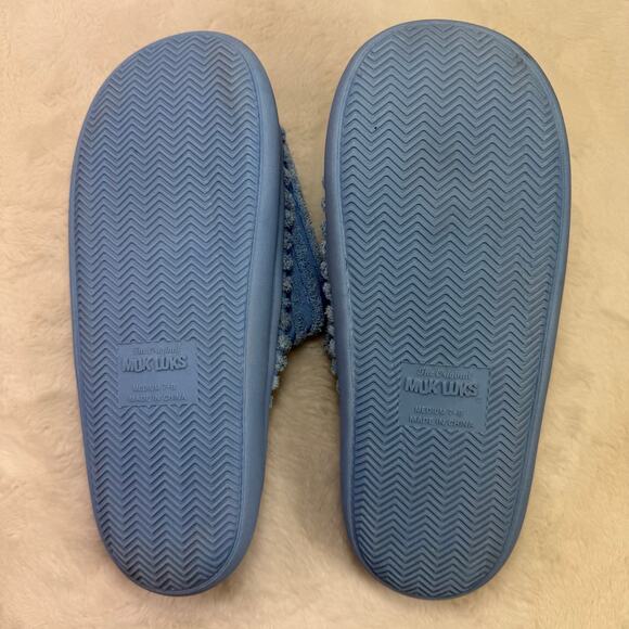 MUK LUKS Women’s Marsai Molly Slipper Powder Blue Size M (7–8) - Picture 8 of 9